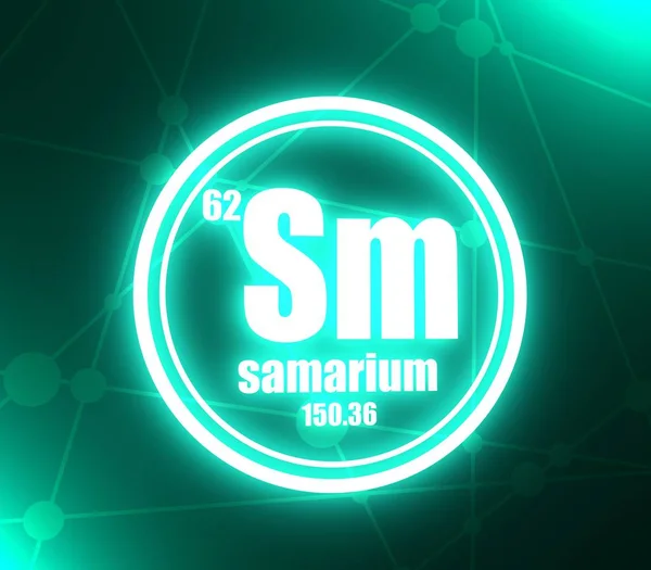 Samarium chemical element.