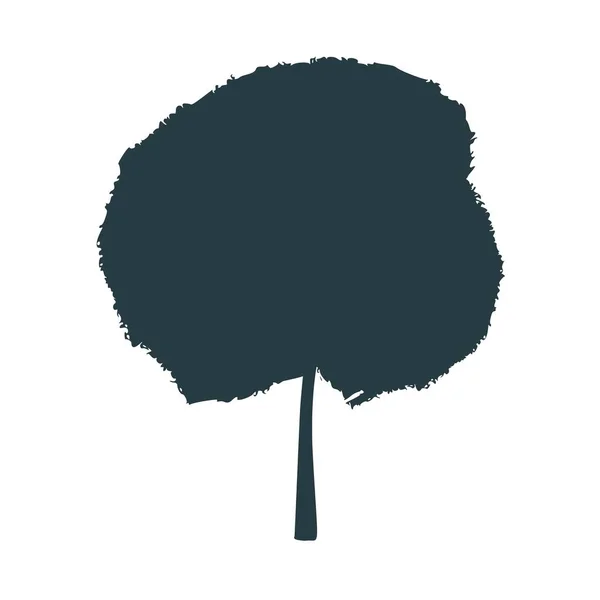 Δέντρο απλό εικονίδιο — Διανυσματικό Αρχείο