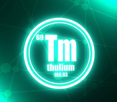 Thulium kimyasal element.