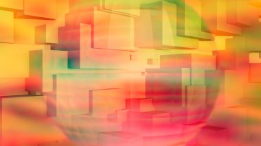 Soyut geometri arkaplanı