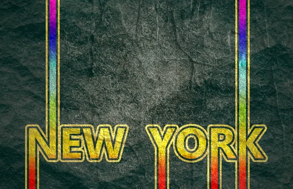 New York City name. — Stockfoto