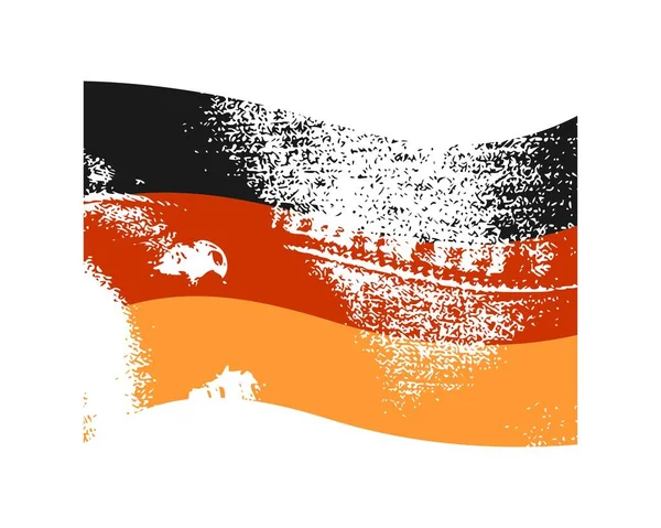 Projeto bandeira alemanha —  Vetores de Stock