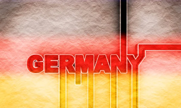 Tyskland landets namn. — Stockfoto