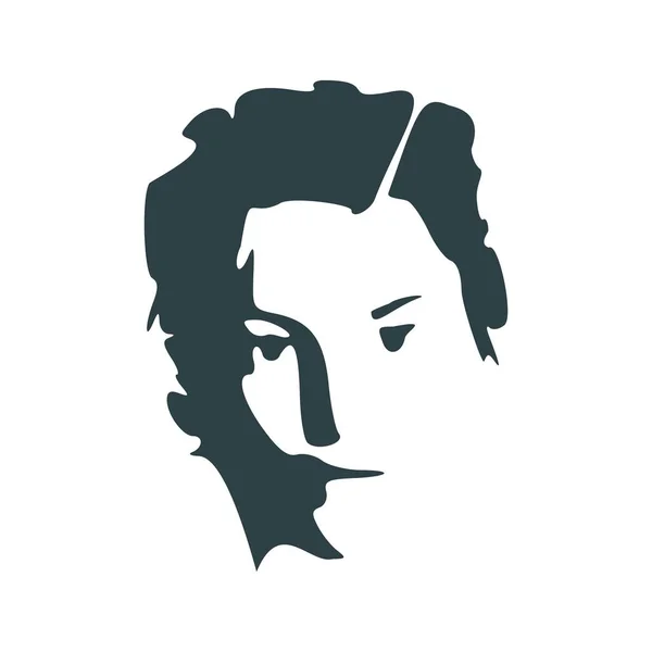 Retrato de mujer — Vector de stock