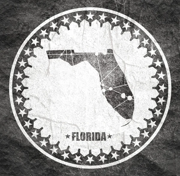 Florida State map — Stock fotografie