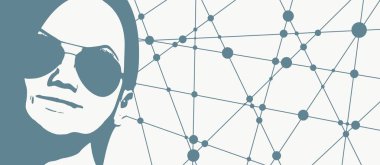 Güzel bayan portresi.