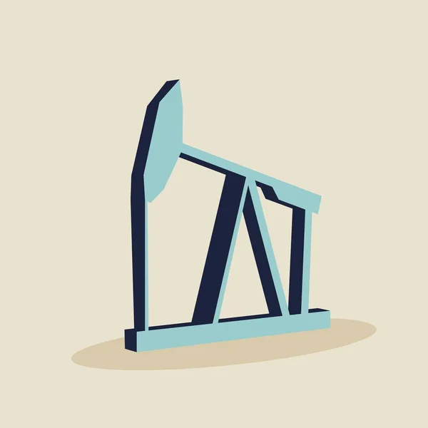 Icono de la bomba de aceite — Vector de stock