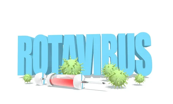 Rotavirus sjukdom Concept — Stockfoto