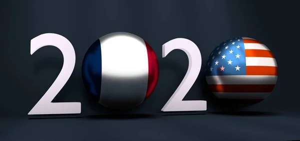 2020 nouvelle année concept — Photo