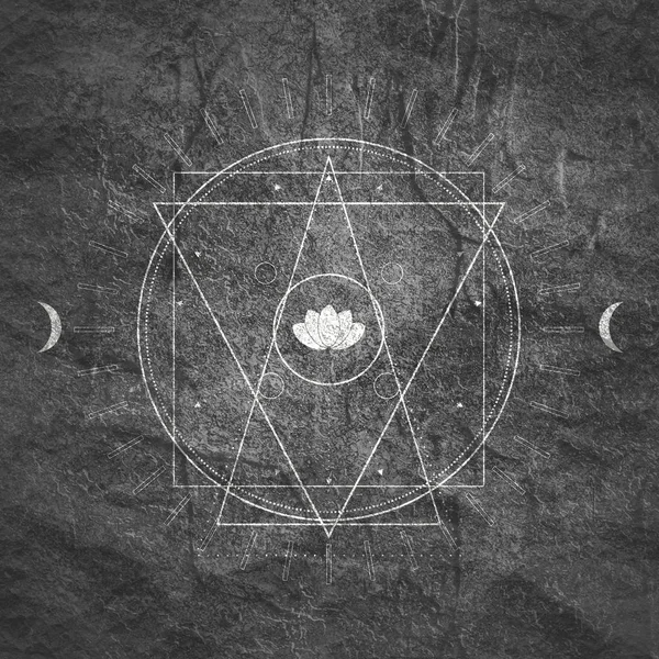 Misztikus okkult szimbólum. — Stock Fotó