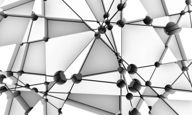 Soyut geometri arkaplanı.