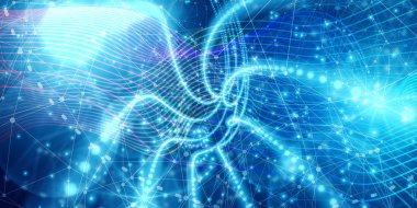 Soyut teknoloji arkaplanı.