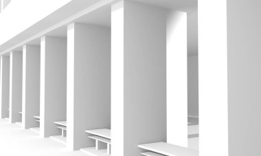 Soyut mimari arkaplan