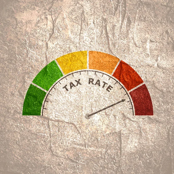 세금률 개념 — 스톡 사진