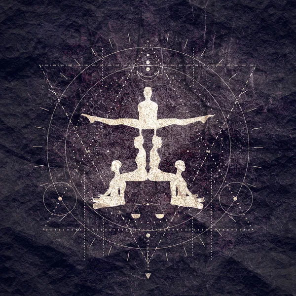 Simboluri mistice ezoterice — Fotografie, imagine de stoc