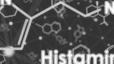 Tahtadaki histaminin kimyasal formülü