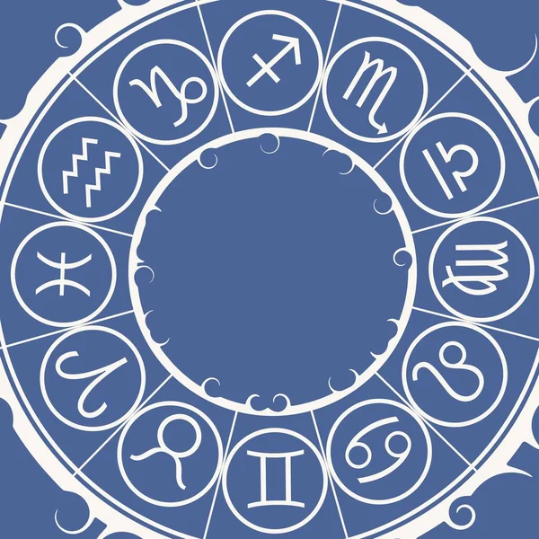 Koncepcja astrologiczna i mitologiczna. — Wektor stockowy