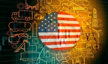 Madencilik endüstrisi tasarımı.