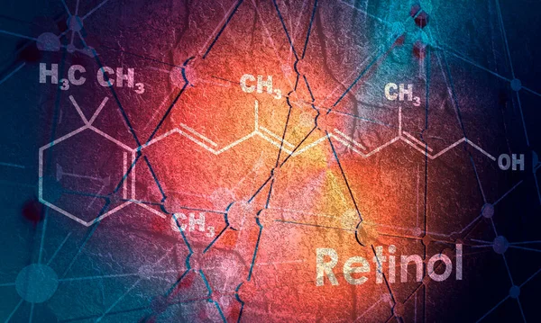 Vitamine A retinol — Stockfoto