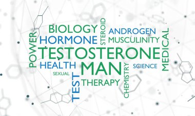Hormon testosteron etiketleri.