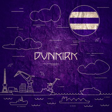 Kargo portu illüstrasyonu