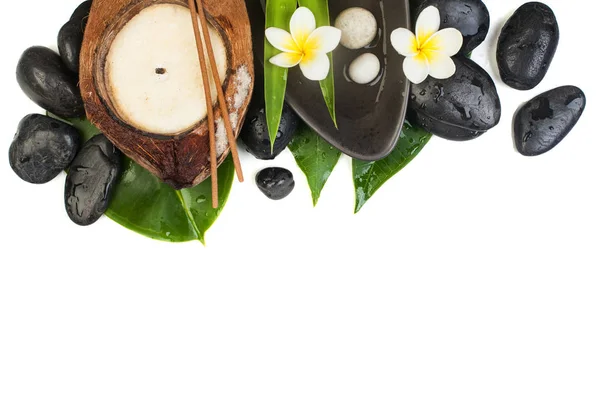 Tropikalne Obiektów Spa Aroma Salon Zdrowy — Zdjęcie stockowe