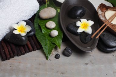Spa sağlık sağlıklı tedavi tropikal nesneleri