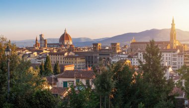 Floransa, İtalya. İşaretleri sertleştir