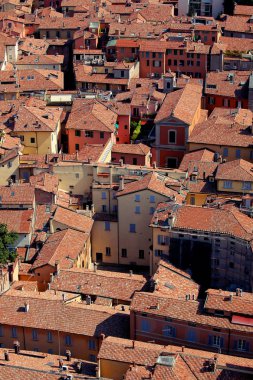 Floransa İtalya kırmızı çatılar ile Cityscape manzarası
