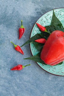 Otantik organik gıda. Biber İtalyan delishes