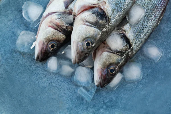 Authentic organic food. Fish Italian delishes — Stock Photo, Image