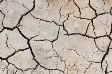 Toprak arka plan kırık. Kuru mevsimde arazi.