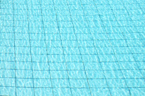 Fundo de água na piscina . — Fotografia de Stock