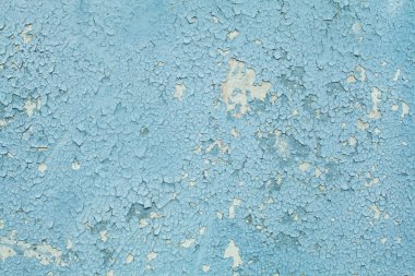 Eski mavi dokular duvar arkası. Boşluğu olan mükemmel arkaplan