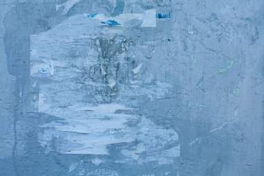 Eski mavi dokular duvar arkası. Boşluğu olan mükemmel arkaplan