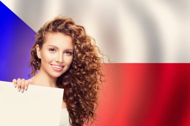 Travel in Czech Republic and learn czech language. woman student