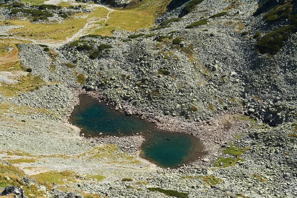 Lago Glacial Parque Nacional Retezat Romania — Foto de Stock