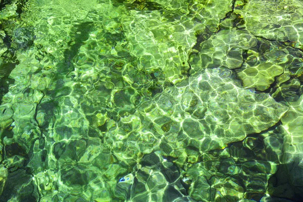 Прозрачный Водный Фон Горного Ручья — стоковое фото