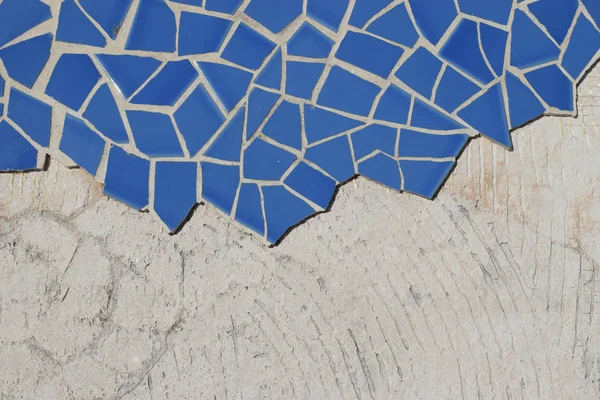 Laying Ceramic Floor Tiles Concrete Background — Stock Photo, Image