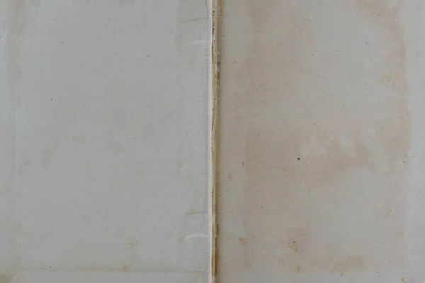 Cem Anos Idade Livro Branco Páginas Papel Interior Coluna Dobradiça — Fotografia de Stock