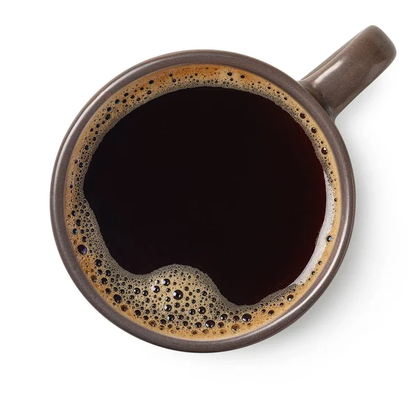 Cup of black coffee — Stock Photo, Image