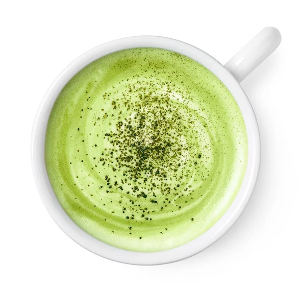 Šálek zeleného čaje matcha latte — Stock fotografie