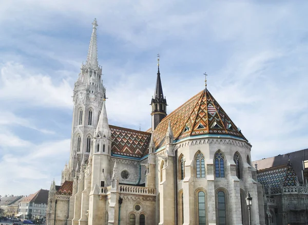 Architektura Památky Budapešti Matyášův Chrám Budapešti Maďarsko — Stock fotografie