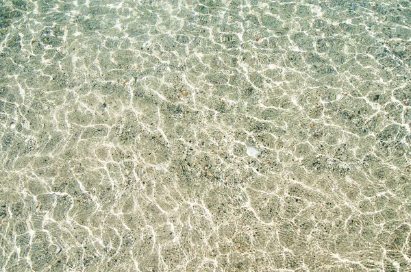 Blick Von Oben Auf Blaues Meer Und Sandstruktur Antenne Strand — Stockfoto