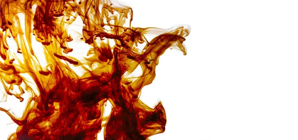 Couleur Mouvement Liquide Dans Eau Peinture Abstraite Fond Éclaboussure Dessin — Photo