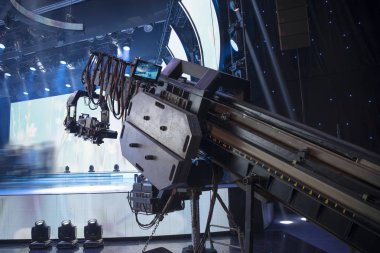 Televizyonda konser hazırlığı