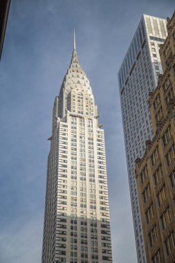 New York City-Ekim 14: Manhattan Street, 14 Ekim 2017 Manhattan, New York'ta. ABD.