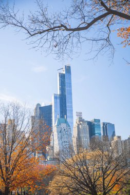 New York City-Ekim 14: Manhattan Street, 14 Ekim 2017 Manhattan, New York'ta. ABD.