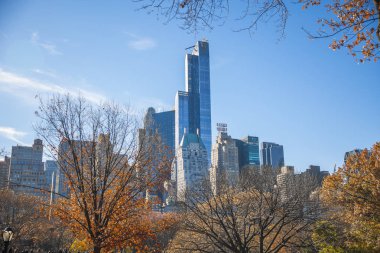New York City-Ekim 14: Manhattan Street, 14 Ekim 2017 Manhattan, New York'ta. ABD.