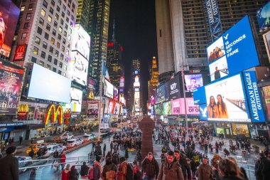 New York City-Ekim 14: Manhattan Street, 14 Ekim 2017 Manhattan, New York'ta. ABD.